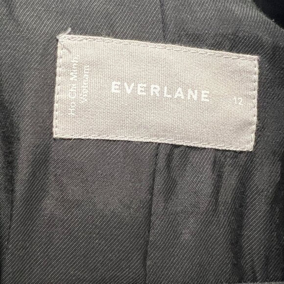 Everlane The Oversized Blazer in Wool Glen Plaid Size 12 - Picture 7 of 12